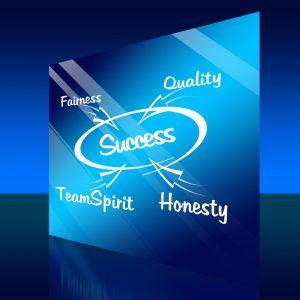 Success and honesty as a key to success