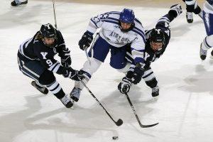 a game of ice hockey