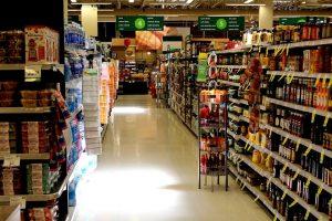 A grocery store where you can find free moving boxes.